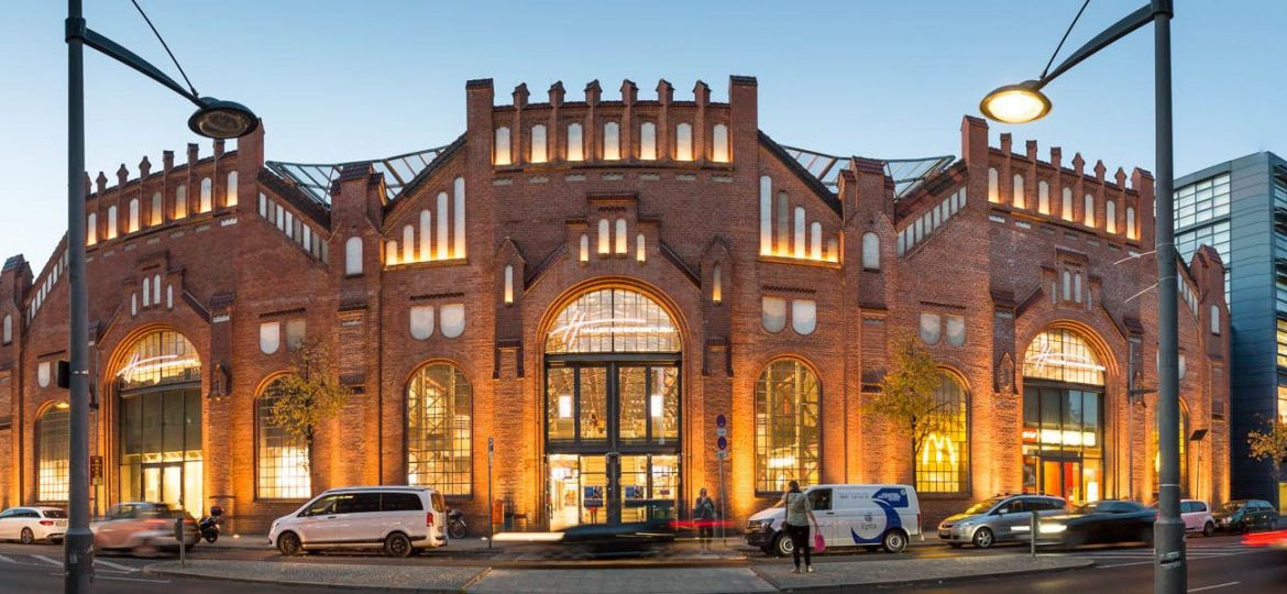 Die Hallen am Borsigturm in Berlin Tegel.